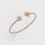 Load and play video in Gallery viewer, Ora bracelet-18Kt Rose Gold Vermeil
