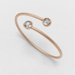 Load and play video in Gallery viewer, Everyday Radiance Bracelet - 18Kt Rose Gold vermeil
