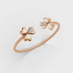 Load and play video in Gallery viewer, Heart To Heart Bracelet - 18Kt Rose Gold vermeil
