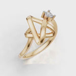 Load and play video in Gallery viewer, Super Star Ring - 18Kt Gold vermeil