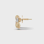 Load and play video in Gallery viewer, Super Star Earring - 18Kt Gold vermeil
