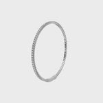 Load and play video in Gallery viewer, Tennis Bangle Bracelet - 18Kt Gold Vermeil &amp; Rose Gold Vermeil
