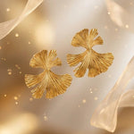 Load image into Gallery viewer, The Aurelia Fluted Petal Earrings