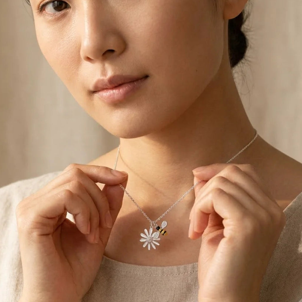 The Daisy & Honeybee Charm Set