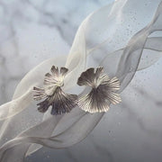 The Aurelia Fluted Petal Earrings