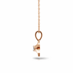 Load image into Gallery viewer, Sun Star Pendant(without chain) - 18Kt Rose Gold vermeil

