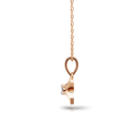 Load image into Gallery viewer, Sun Star Pendant(without chain) - 18Kt Rose Gold vermeil
