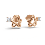 Load image into Gallery viewer, Super Star Earring - 18Kt Rose Gold vermeil
