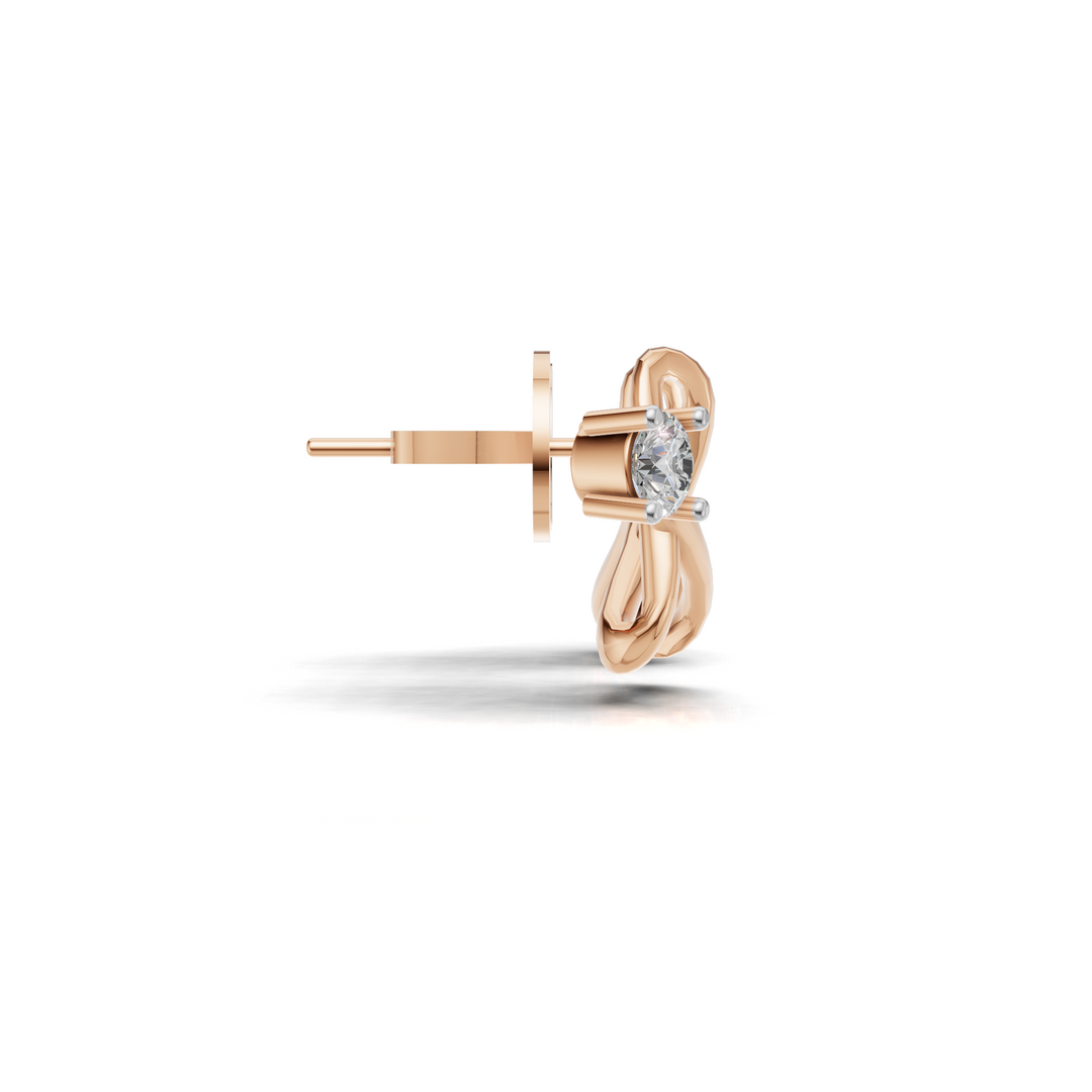 Super Star Earring - 18Kt Rose Gold vermeil