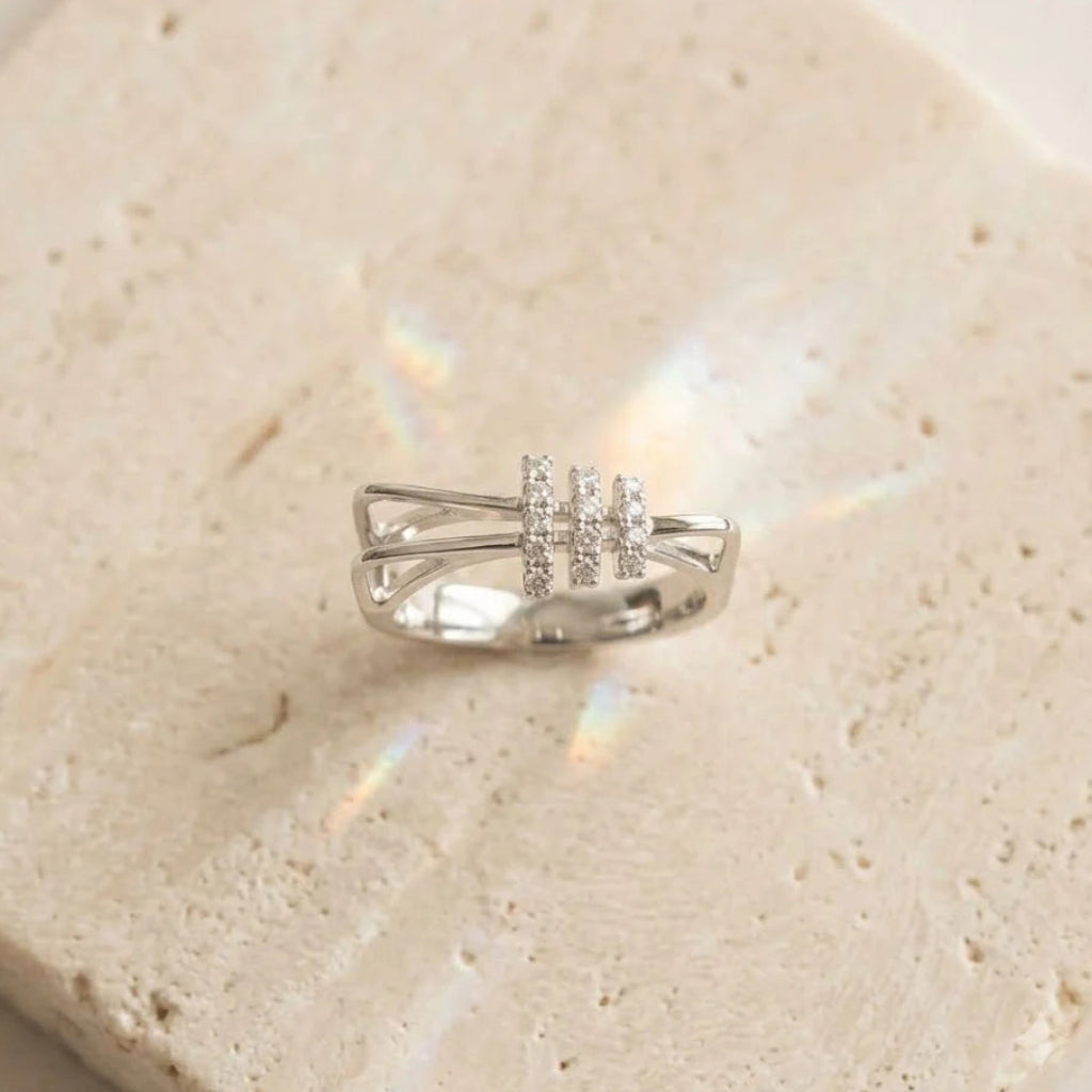Tara Triple Bar Ring